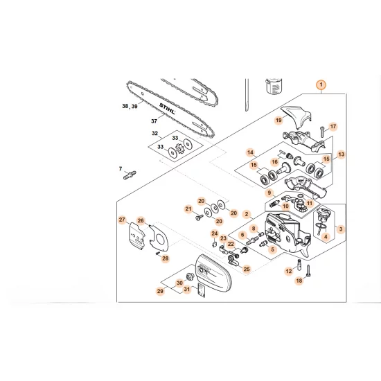 STIHL  Przekładnia 4182 640 0150